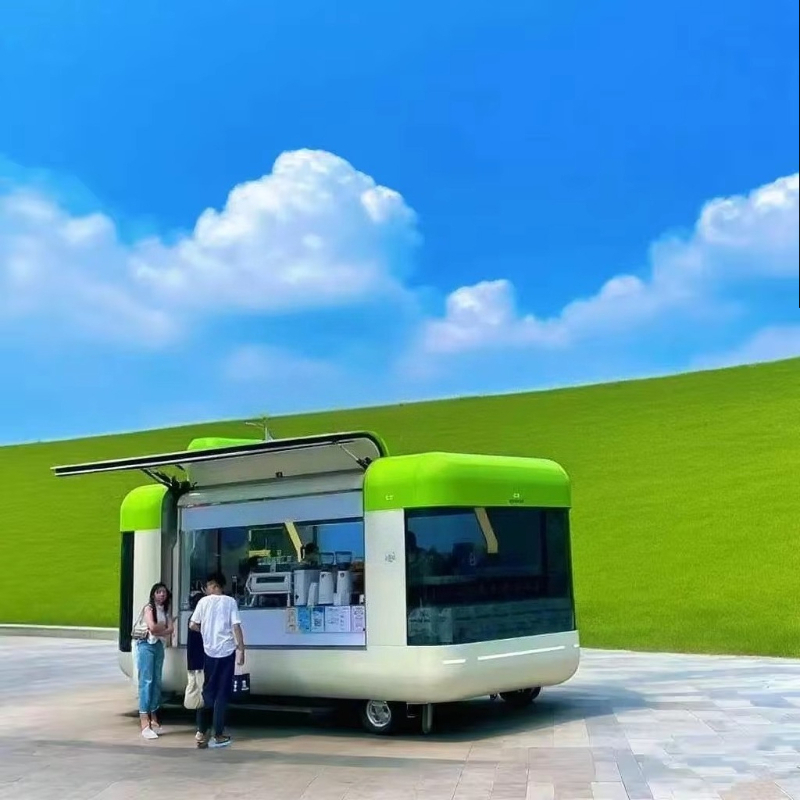 Kitchen Appliances Direct - รถพ่วงขายอาหารเคลื่อนที่ ไฟเบอร์กลาส อลูมิเนียม จากโรงงานโดยตรง พร้อมอุปกรณ์ครัวครบครัน สำหรับขายขนมกลางแจ้ง