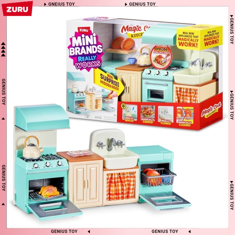 Kitchen Appliances For Cooking - ชุดครัวมินิแบรนด์ส์ ซูรู เมจิก คุก คิทเช่น ซัพไพรส์
