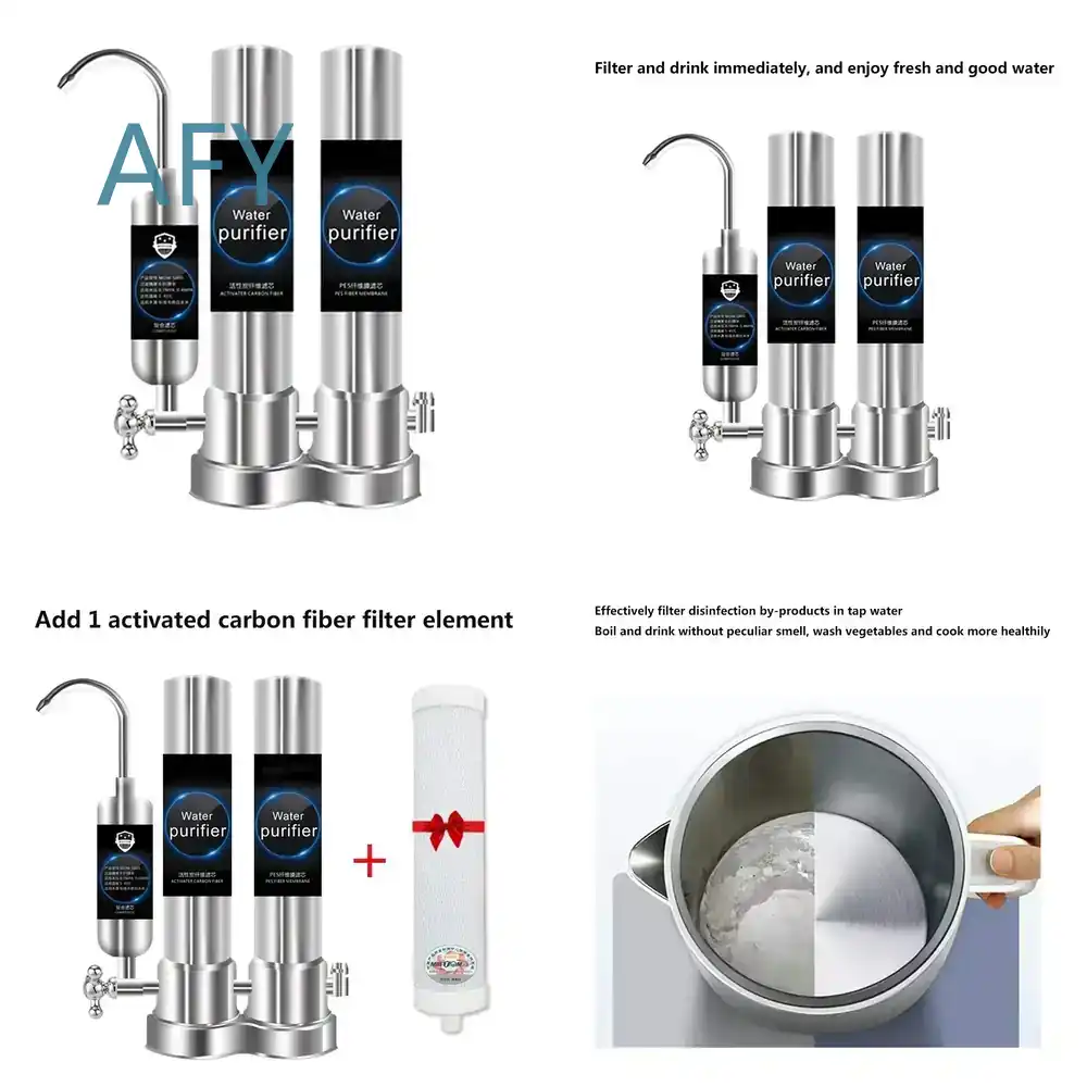 Kitchen Appliances Direct - เครื่องกรองน้ำสำหรับเครื่องใช้ในบ้าน สำหรับดื่มโดยตรงในครัวเรือน เครื่องกรองน้ำแบบอัลตราฟิลเตรชั่นแบบตั้งโต๊ะสำหรับสตีฟ คิทเช่น