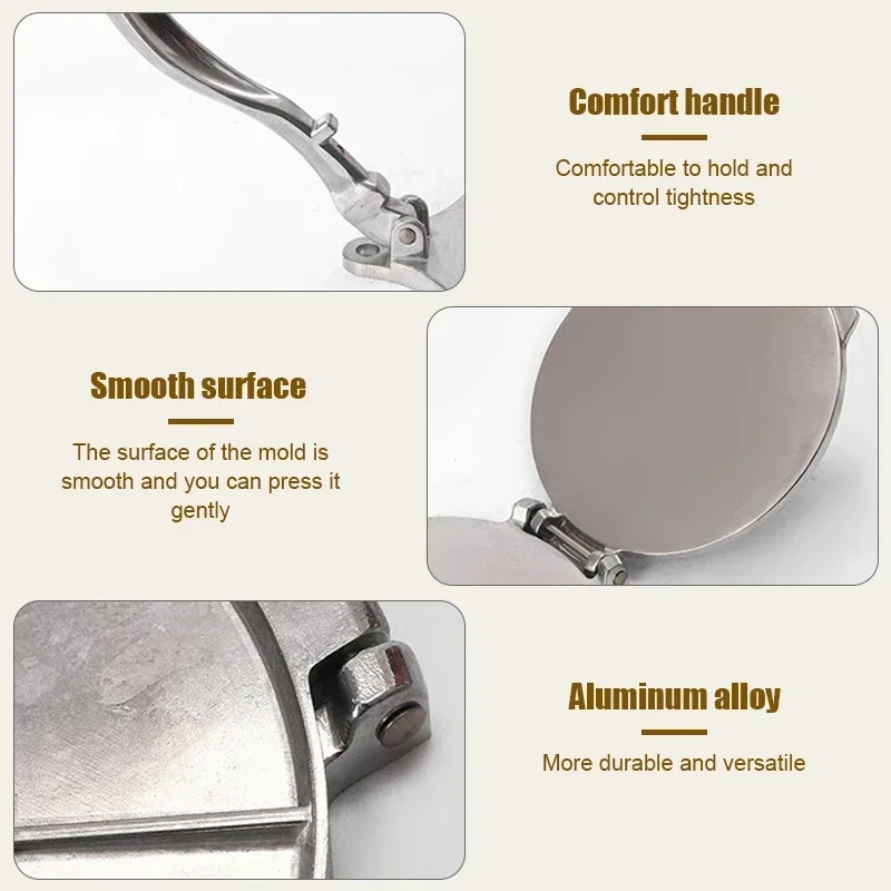 1 PC Tortilla กด 6.3 นิ้ว DIY  - Tortilla Press Cast บทวิจารณ์และราคา