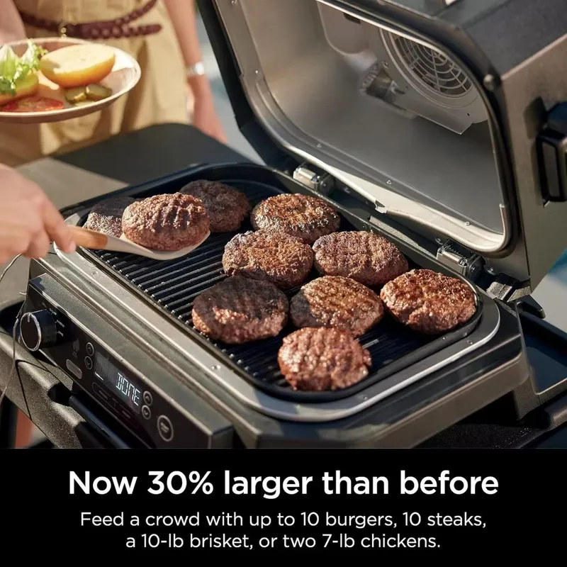 เตาปิ้งย่างและรมควัน Woodfire  - Electric Smoker Bbq บทวิจารณ์และราคา