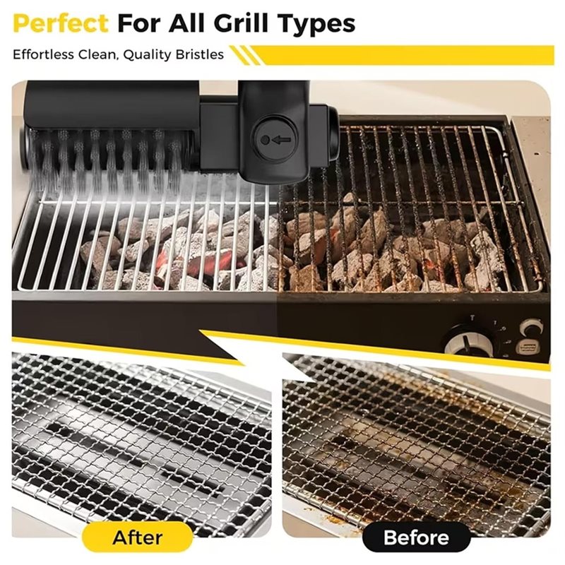 หัวแปรงย่างไฟฟ้าสำหรับเตาถ่าน, - Electric Smoker Bbq บทวิจารณ์และราคา