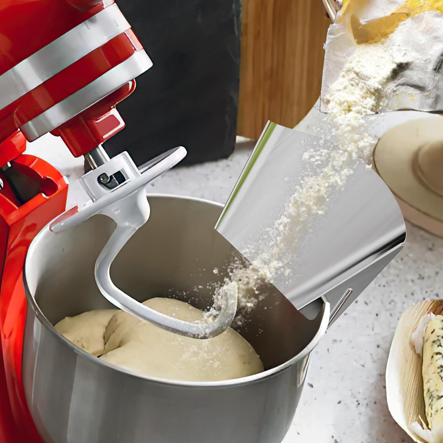 รางเทสําหรับเครื่องผสมอาหาร Ki - Kitchen Appliances Home บทวิจารณ์และราคา