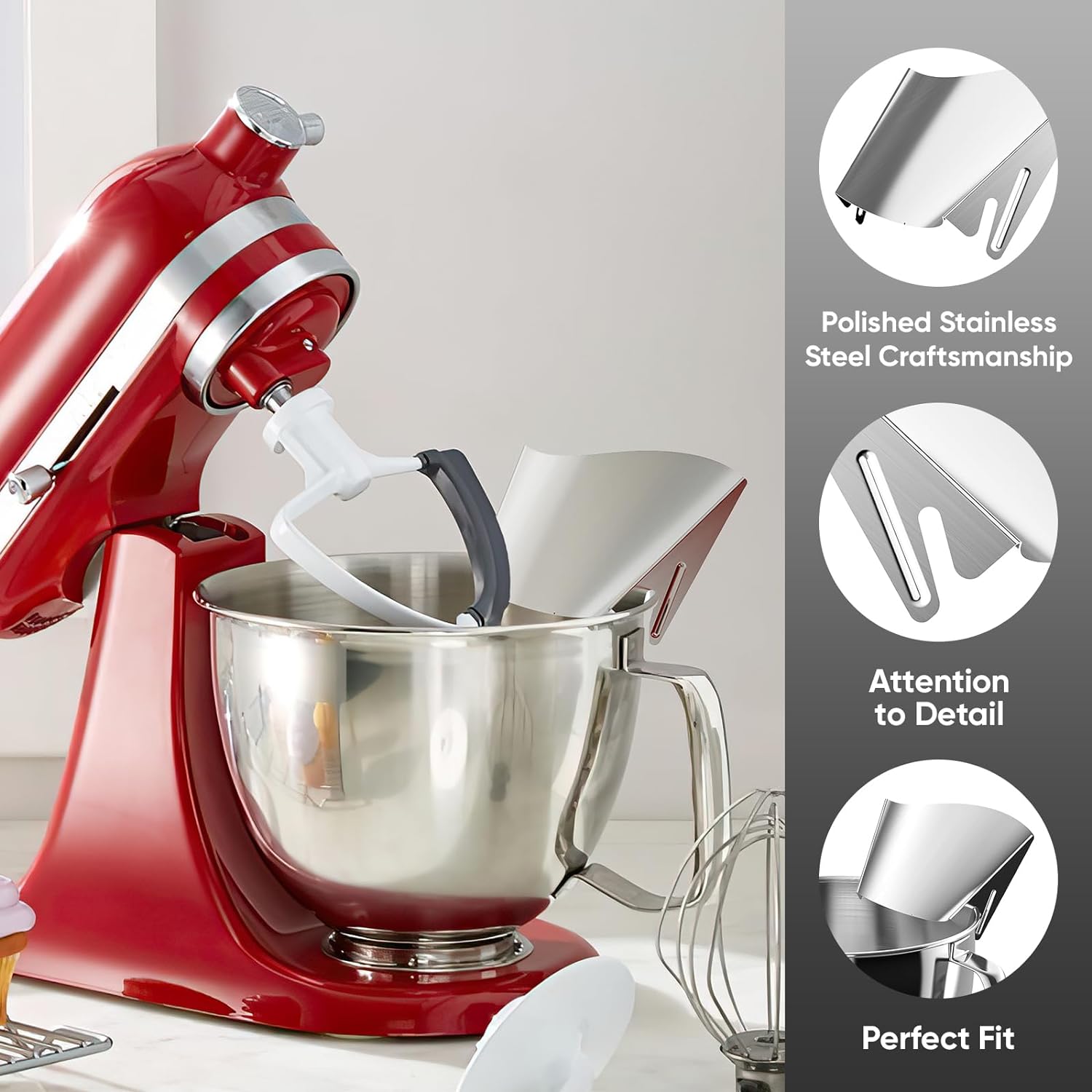รางเทสําหรับเครื่องผสมอาหาร Ki - Kitchen Appliances Home บทวิจารณ์และราคา