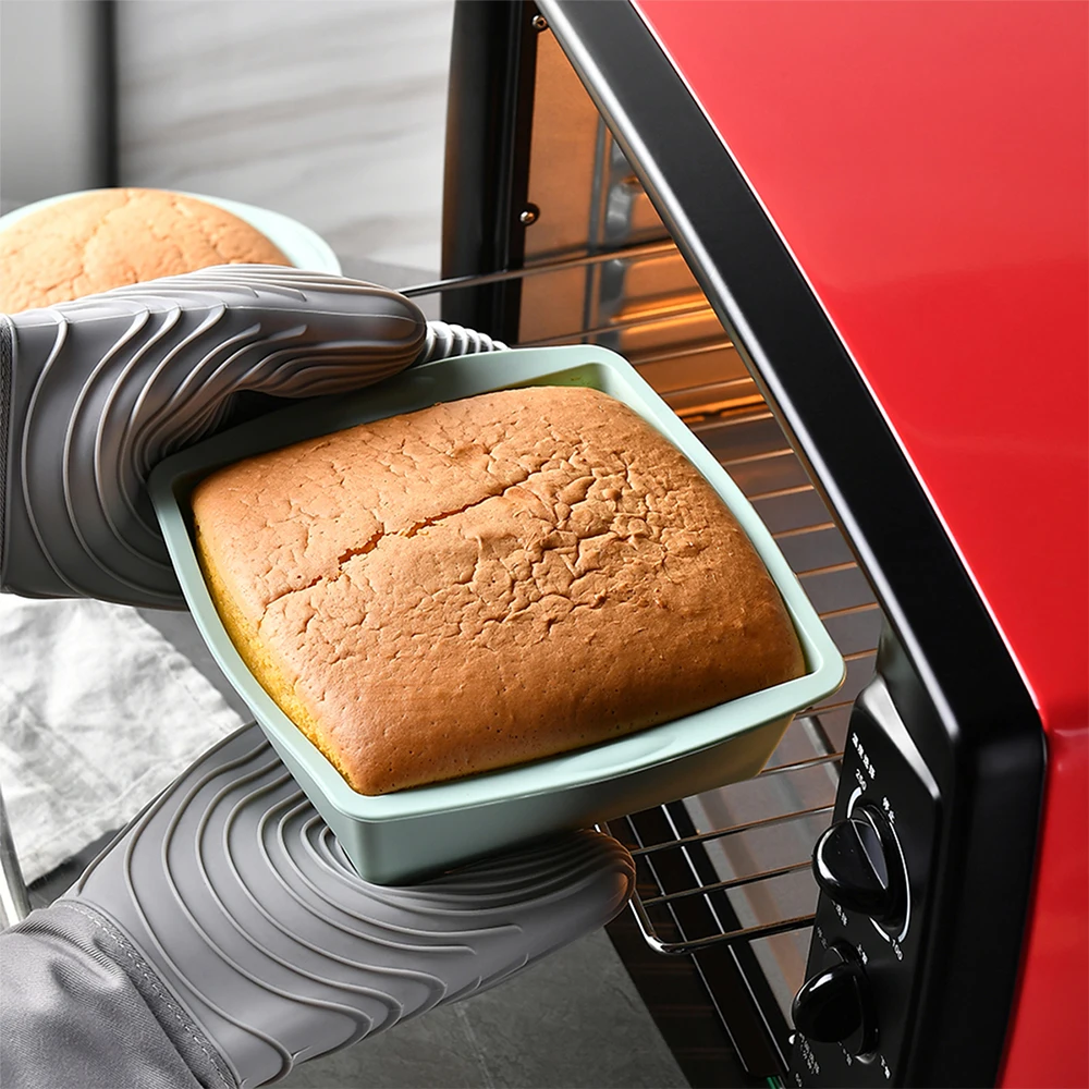 แม่พิมพ์เค้กซิลิโคนทรงสี่เหลี่ - Kitchen Appliances Garage บทวิจารณ์และราคา