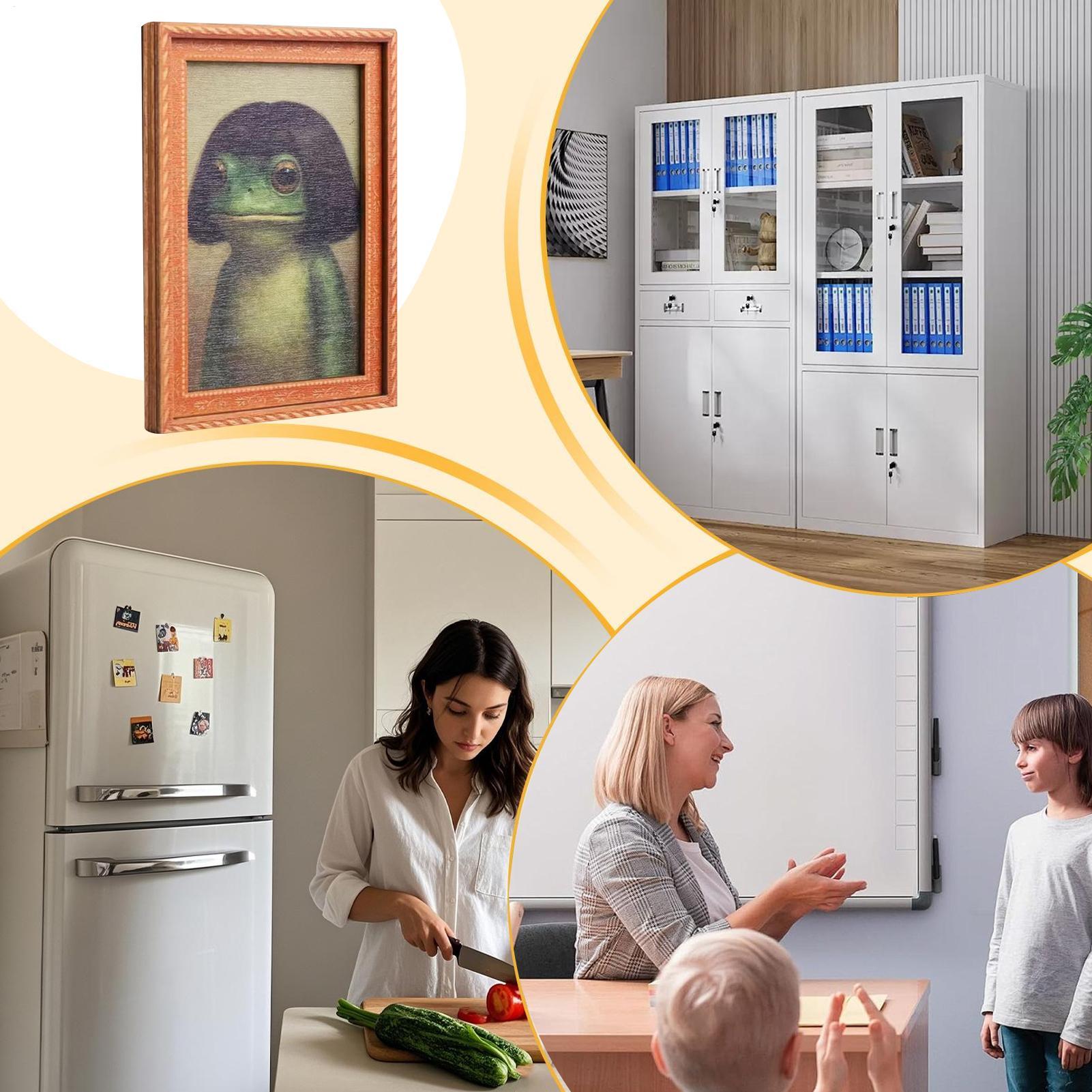แม่เหล็กติดตู้เย็นรูปกบ ของตกแ - Kitchen Appliances Photos บทวิจารณ์และราคา