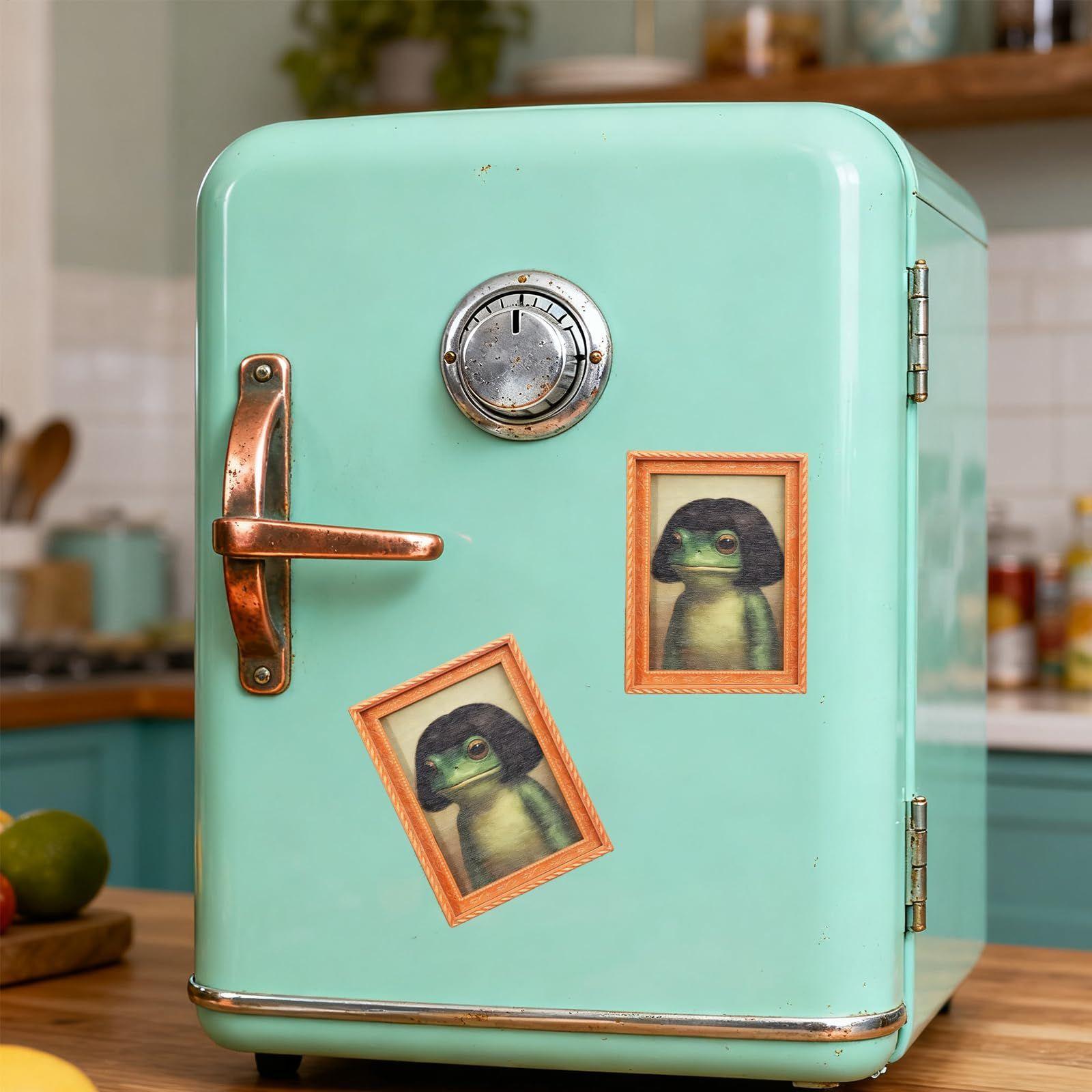 แม่เหล็กติดตู้เย็นรูปกบ ของตกแ - Kitchen Appliances Photos บทวิจารณ์และราคา