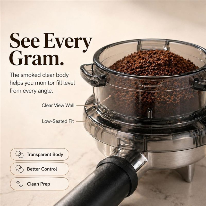 A65T-Twist-Lock Portafilter Do - Breville Espresso Barista Express บทวิจารณ์และราคา