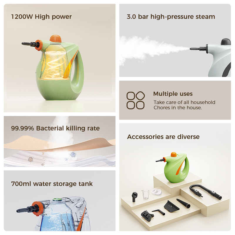 เครื่องทำความสะอาดไอน้ำขายดี 1 - Kitchen Appliances Home บทวิจารณ์และราคา