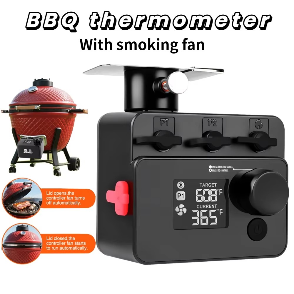 เทอร์โมมิเตอร์วัดอุณหภูมิเนื้อ - Electric Smoker Bbq บทวิจารณ์และราคา