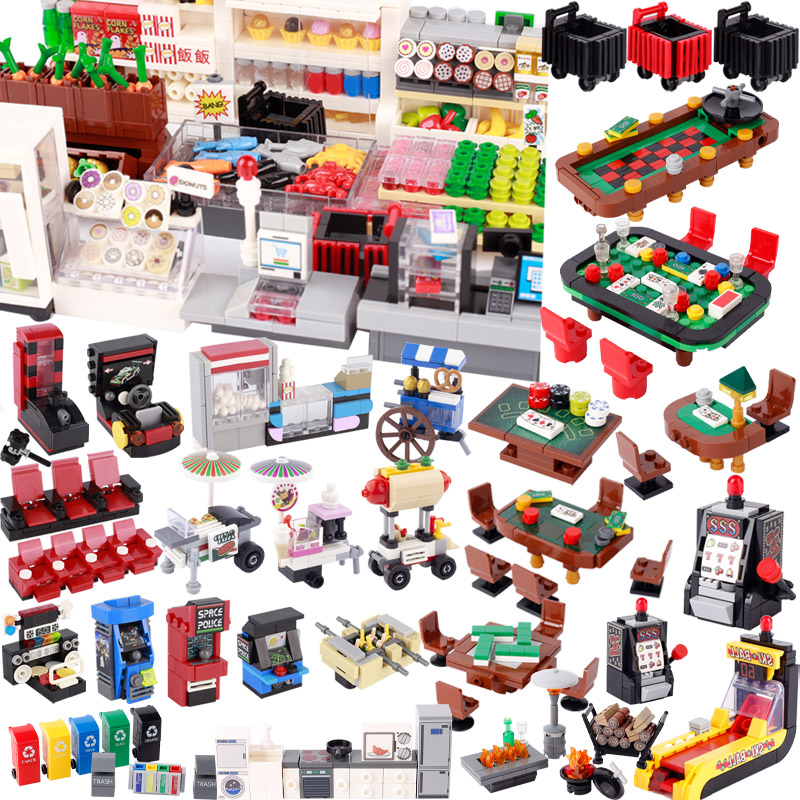City Street View ฉากบล็อกอาคาร - Kitchen Appliances To Gift บทวิจารณ์และราคา