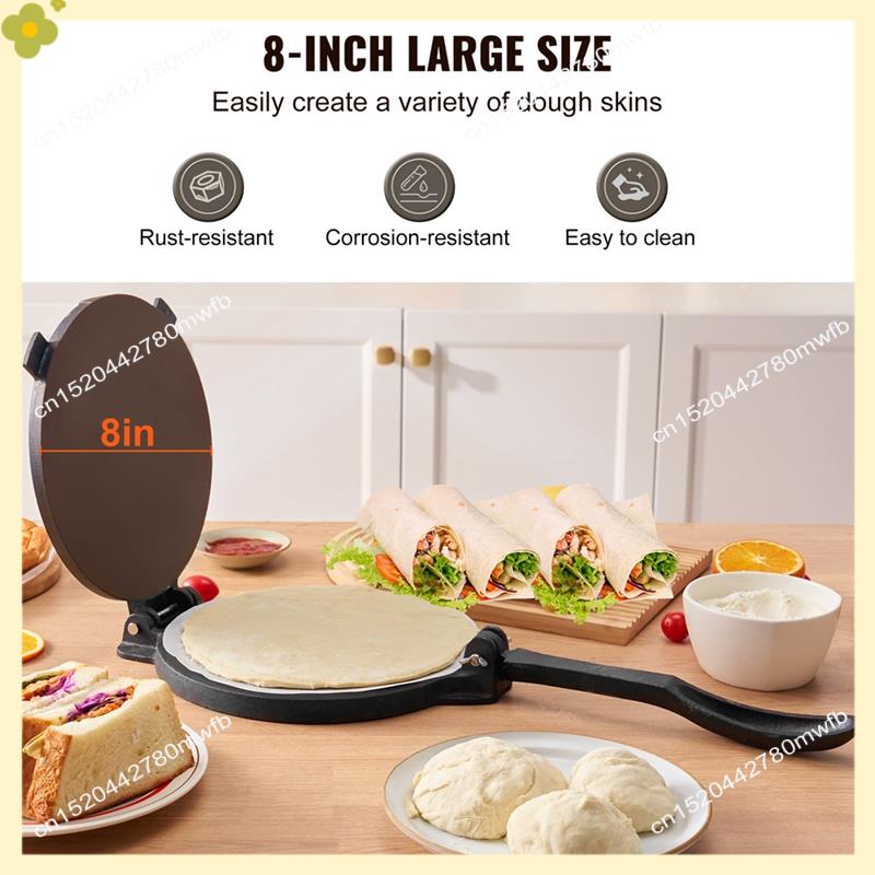LDHL เหล็กหล่อ Tortilla กด 8 น - Tortilla Press Cast บทวิจารณ์และราคา