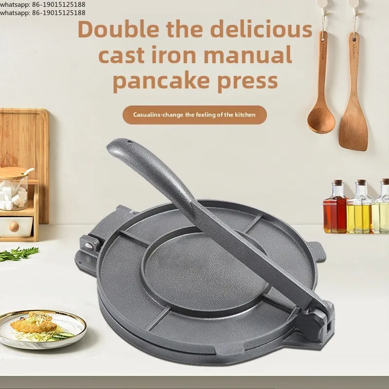 เครื่องกดแป้งตอร์ติญ่าแบบใช้มื - Tortilla Press Cast บทวิจารณ์และราคา