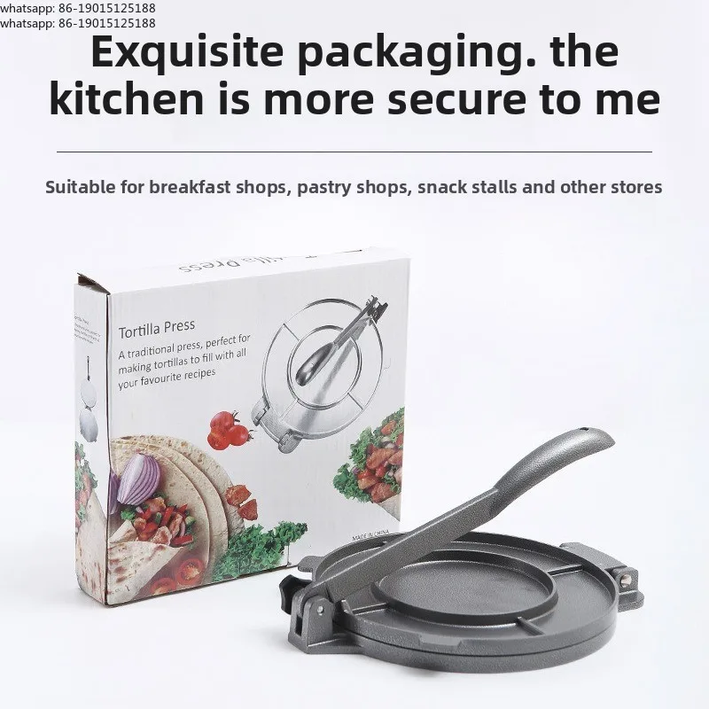 เครื่องกดแป้งตอร์ติญ่าแบบใช้มื - Tortilla Press Cast บทวิจารณ์และราคา