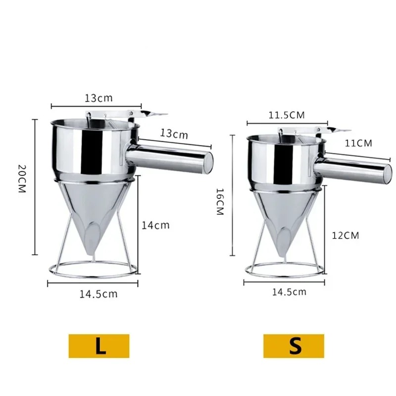 กรวยจ่ายของเหลวสแตนเลสขนาด 600 - Kitchen Appliances Garage บทวิจารณ์และราคา