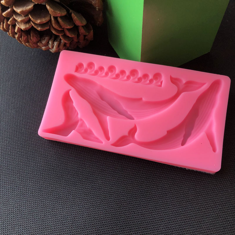ปลาวาฬ DIY ซิลิโคนแม่พิมพ์ Oce - Kitchen Appliances Garage บทวิจารณ์และราคา