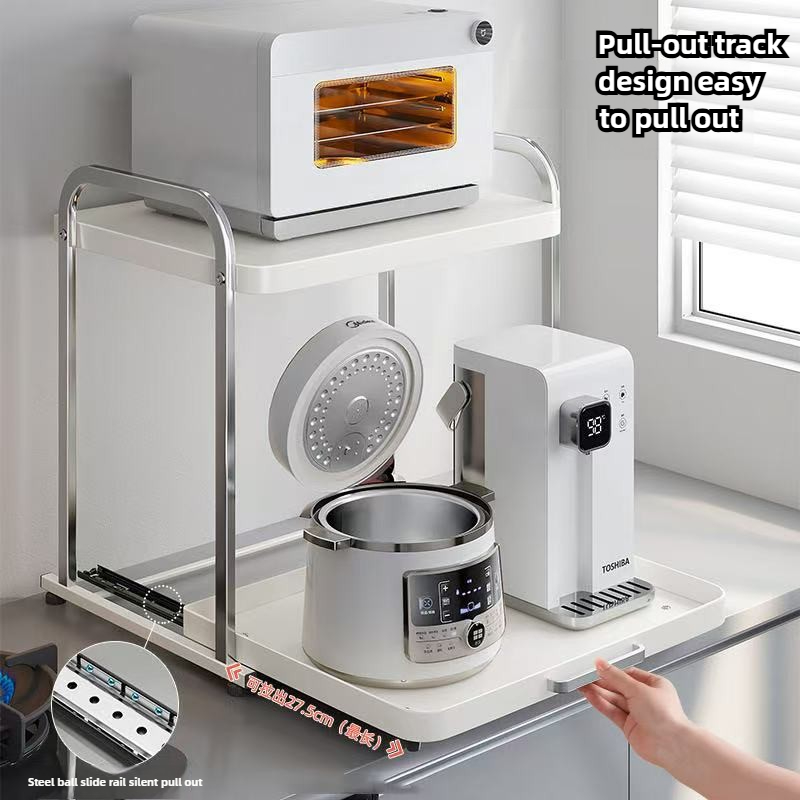 ชั้นวางของในครัวแบบดึงออกได้ 2 - Kitchen Appliances Direct บทวิจารณ์และราคา