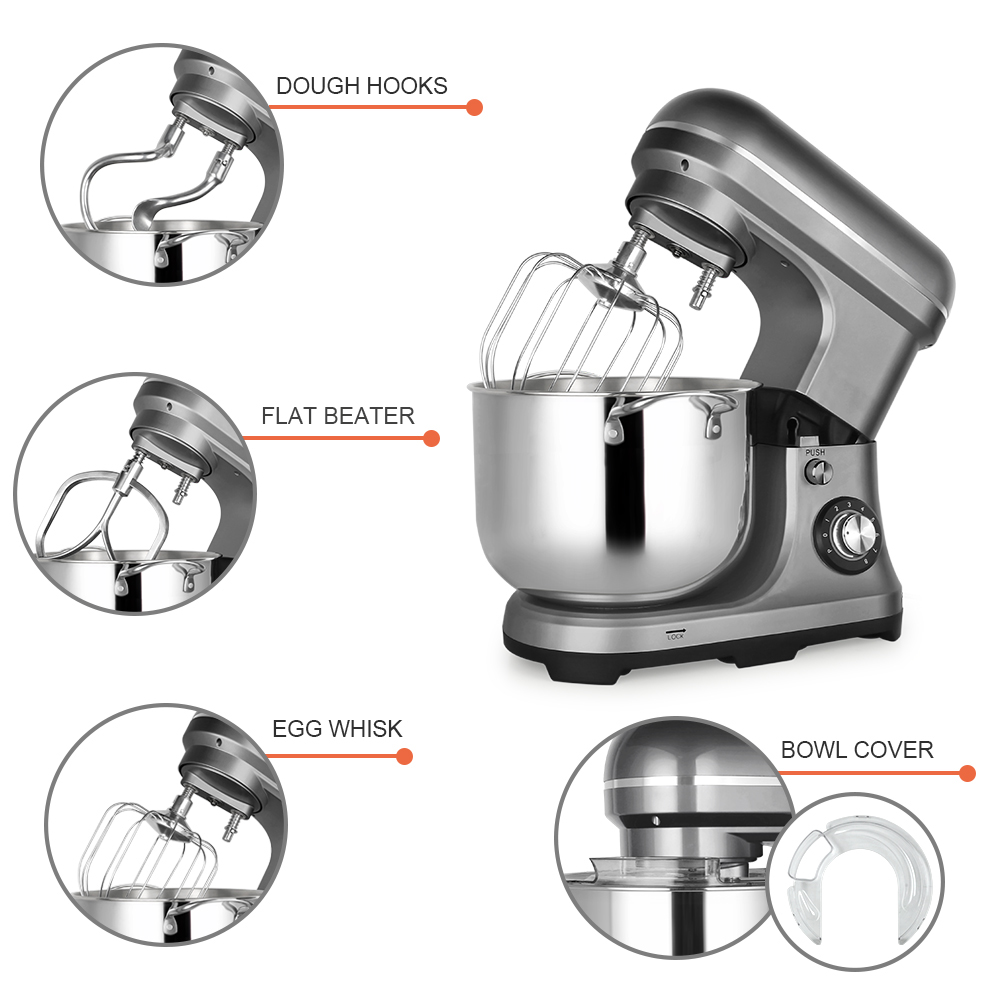 เครื่องผสมอาหารไฟฟ้าขนาดใหญ่ 1 - Kitchen Appliances Home บทวิจารณ์และราคา