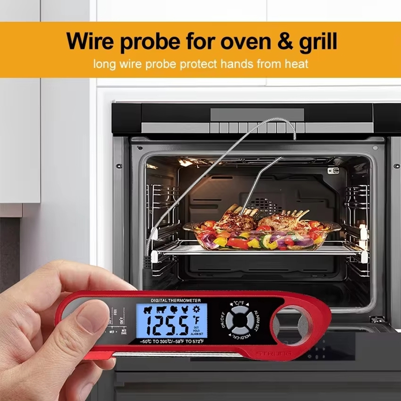 เครื่องวัดอุณหภูมิเนื้อแบบดิจิ - Kitchen Appliances For Cooking บทวิจารณ์และราคา