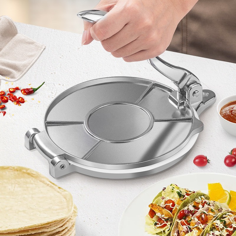 เครื่องกดเส้นก๋วยเตี๋ยวอะลูมิเ - Tortilla Press Cast บทวิจารณ์และราคา